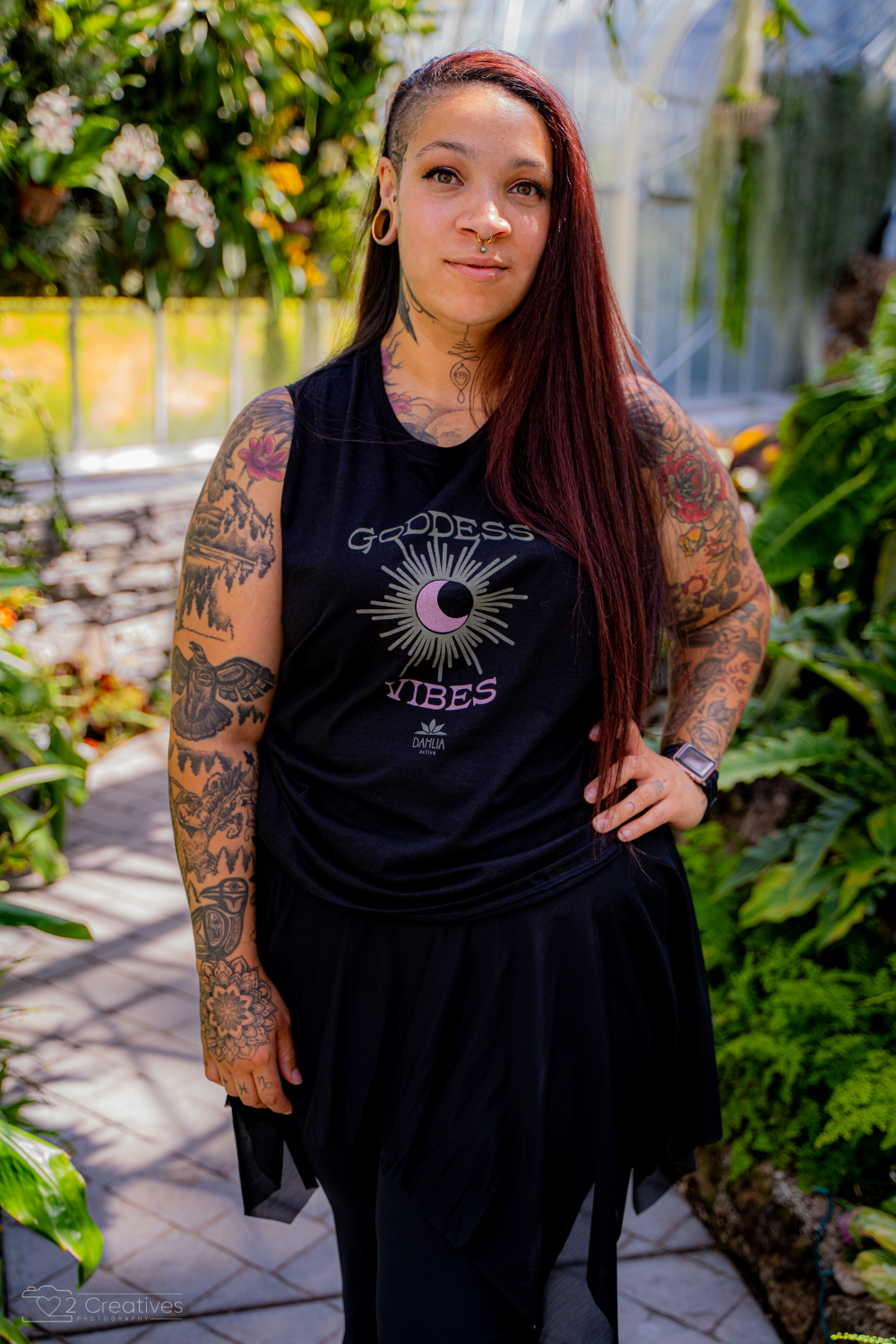 Goddess Vibes Cropped Tank