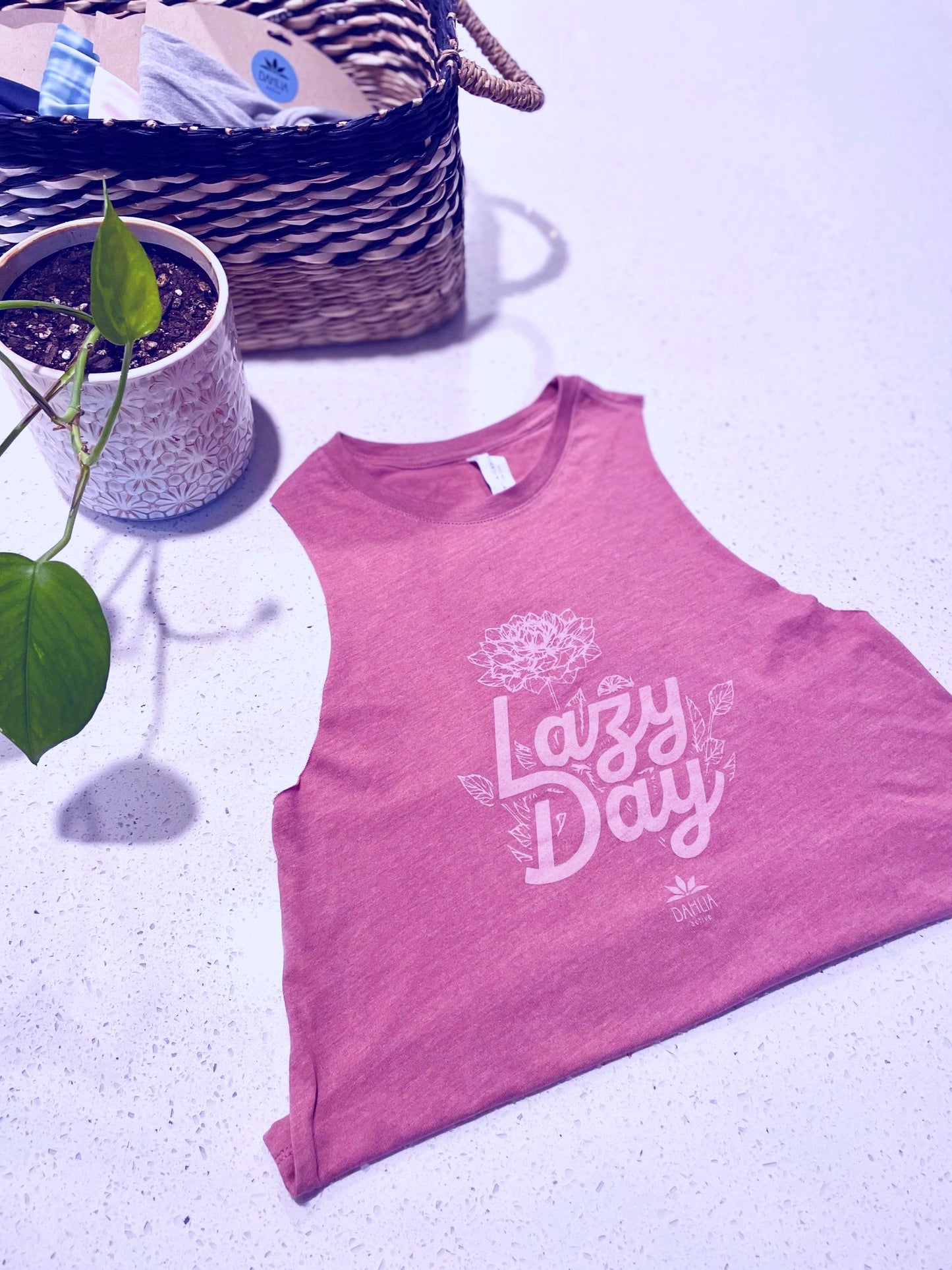 Lazy Day Cropped Tank