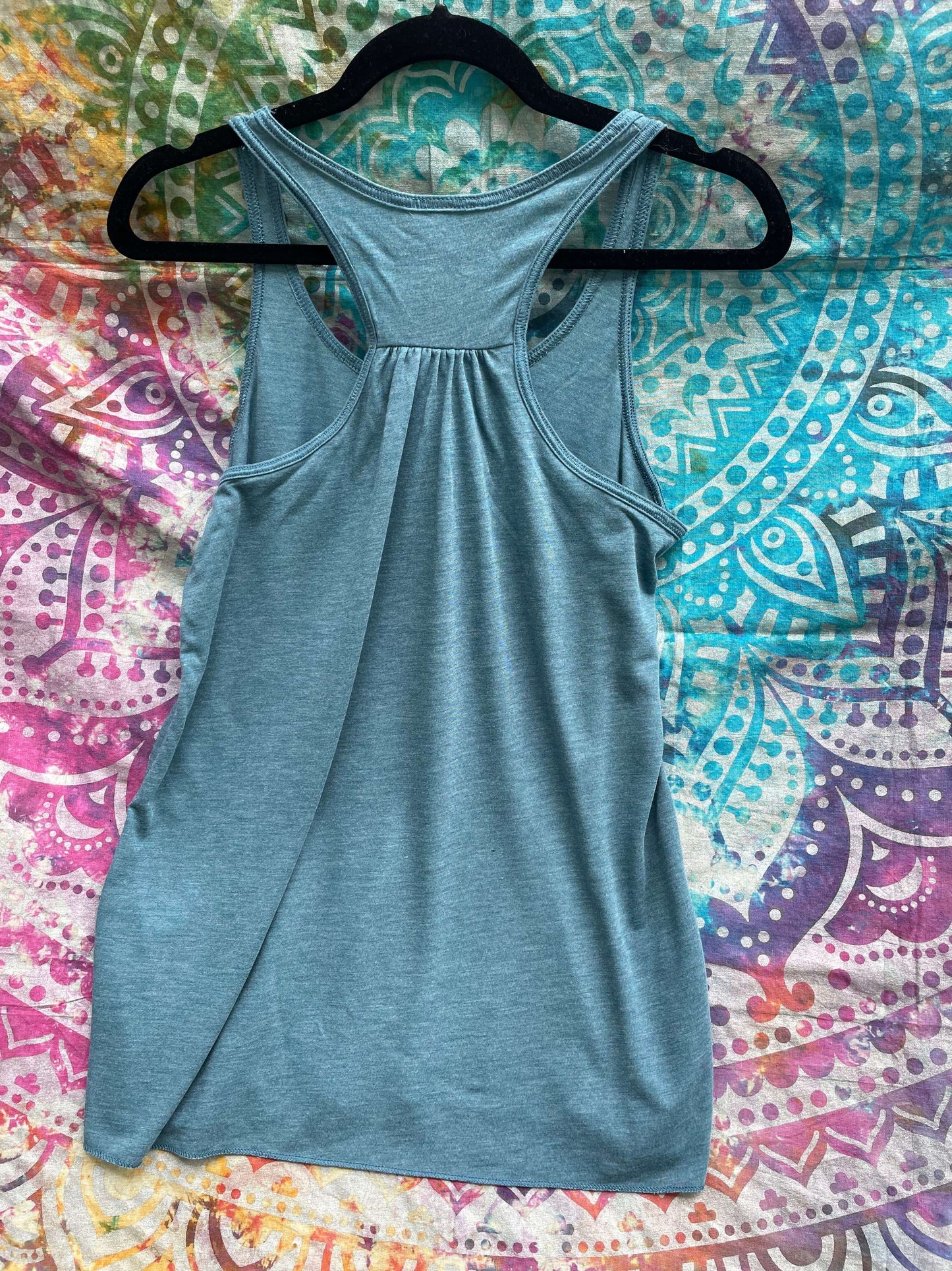 Lazy Day Gathered Racerback Tank