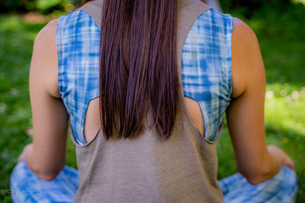 Work Out Chill Out Cropped Tank